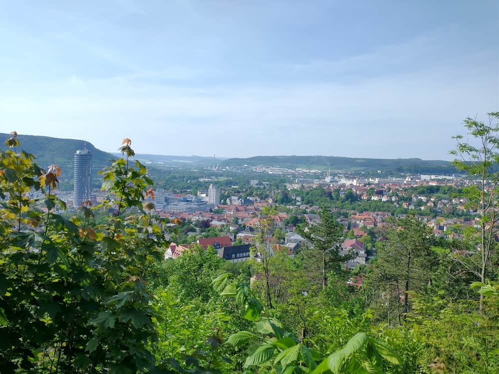 Jena Horizontale - Blick vom Landgrafen