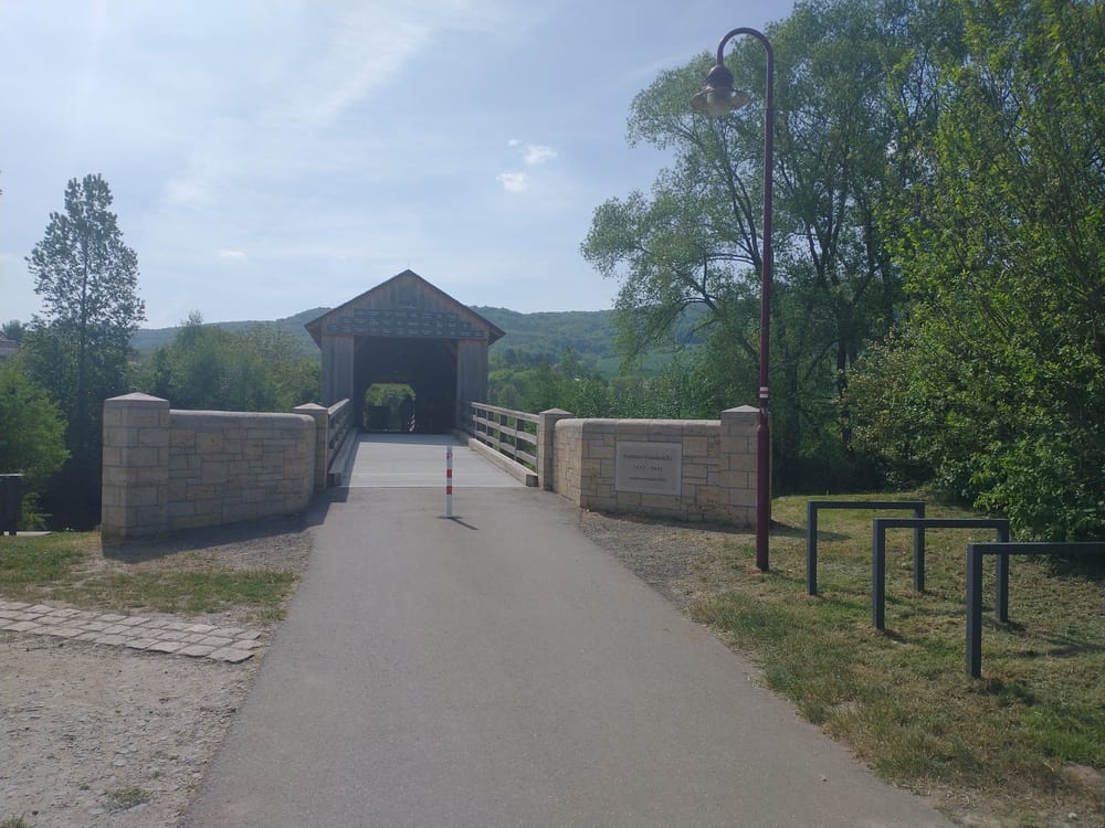 Jena Horizontale - über die Kunitzer Brücke