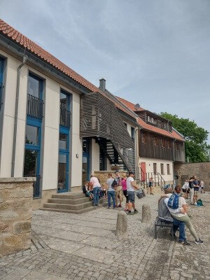 Innenhof der Burg Scharfenstein