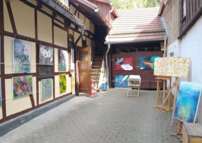 Stadt Stolberg - Lerchenfest - geöffnete Galerie