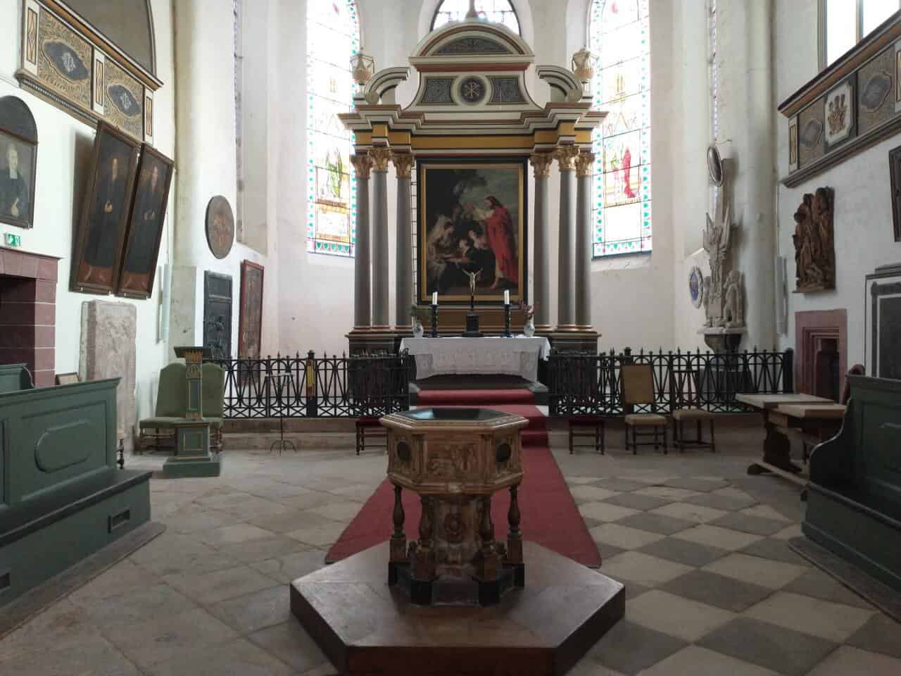 Stadt Stolberg- St. Martini-Kirche- Altarraum