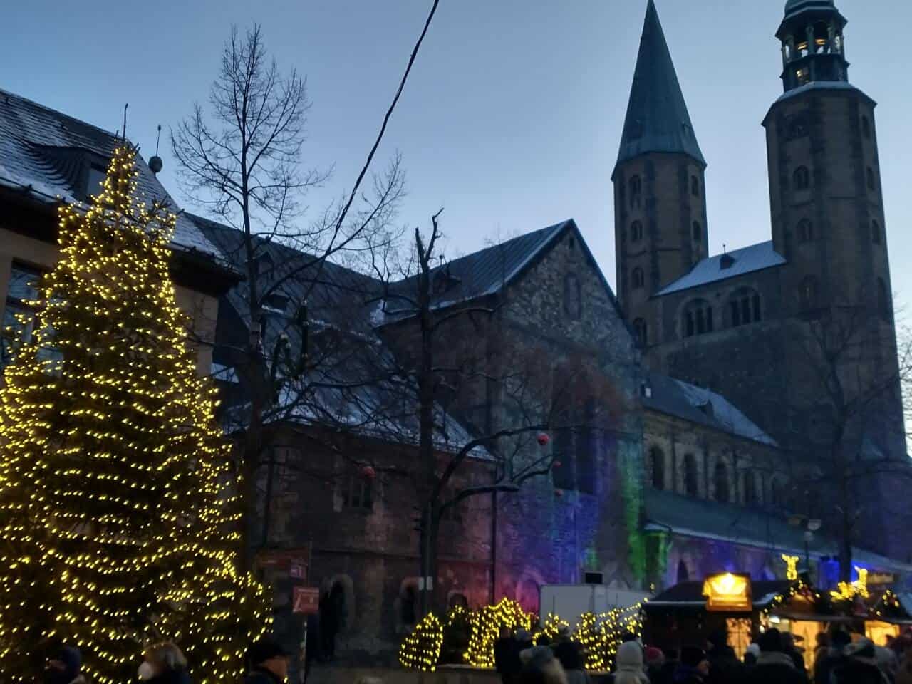 Weihnachtsmarkt Goslar - um die Marktkirche