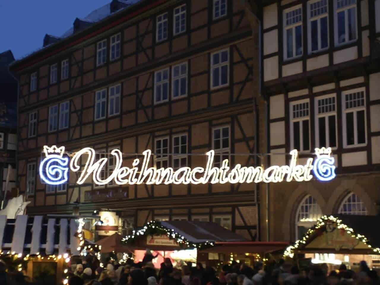 Weihnachtsmarkt Goslar Weihnachtswald und Hüttenzauber