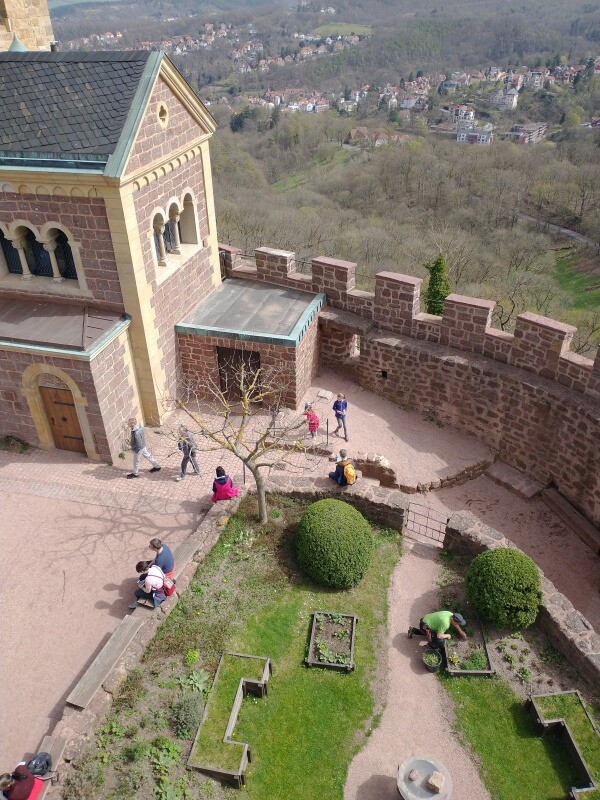 Wartburg - Aussicht vom Turm