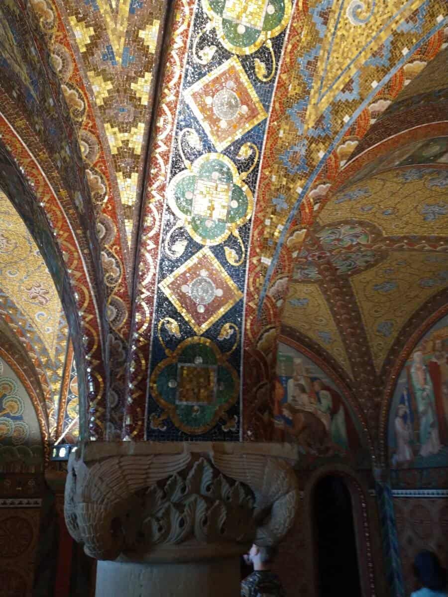 Wartburg - Elisabeth-Kemenate - Glasmosaike im neobyzantinischen Stil