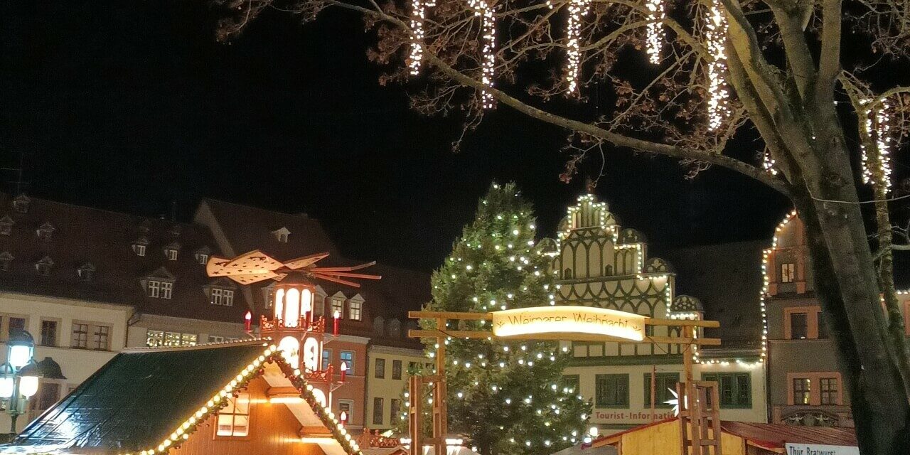 Weihnachtsmarkt Weimar 2023 – Ein Ausflug in die Welt der Weihnachtswunder