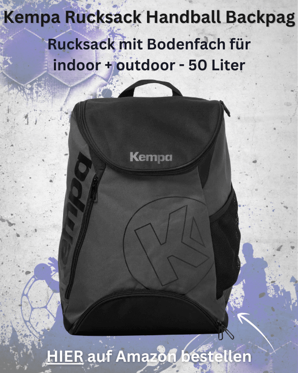 Amazon Werbung - Kempa Handball Rucksack