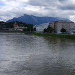 Salzburg - Blick über die Salzach