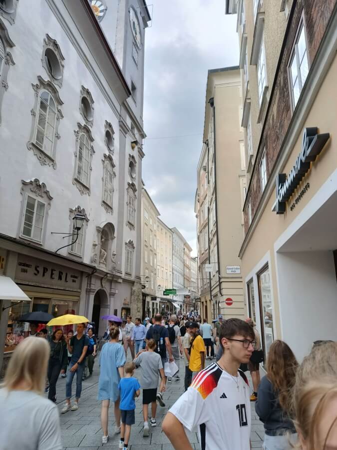 Salzburg - die Getreidegasse