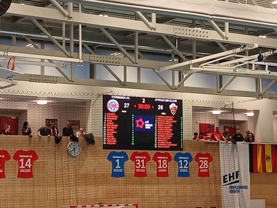 EHF European League - Spielstand zum Sieg EHF European League - Spielstand zum Sieg