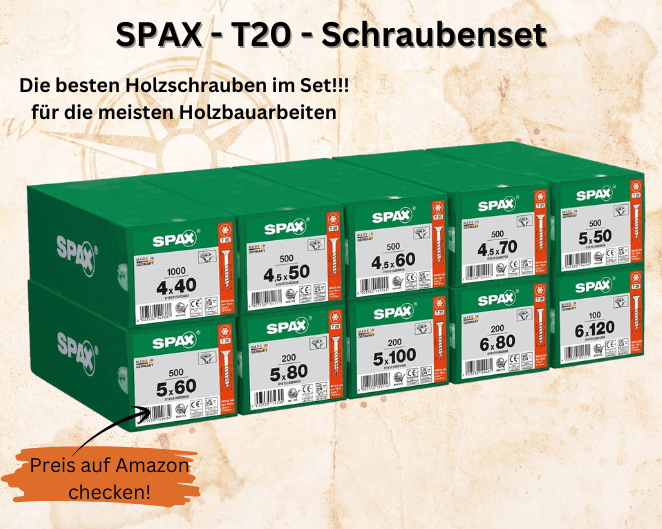 Amazon - Werbung, Spax Schrauben