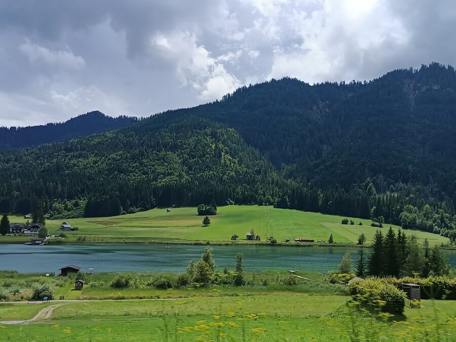 Weissensee - Blick auf den See