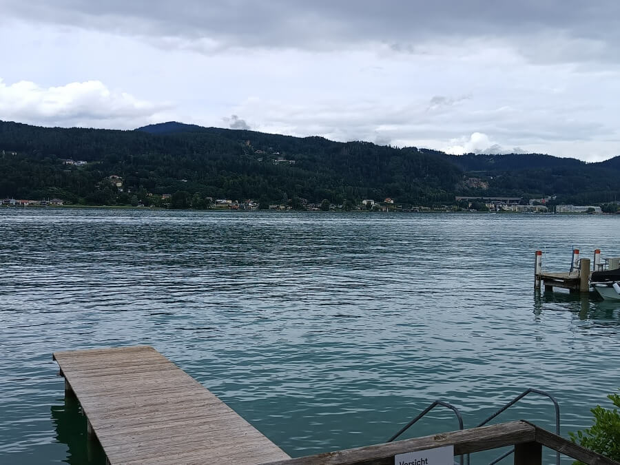 Weissensee - schöne Aussicht über den Wörthersee